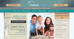 Desktop Screenshot of prodentgroup.com